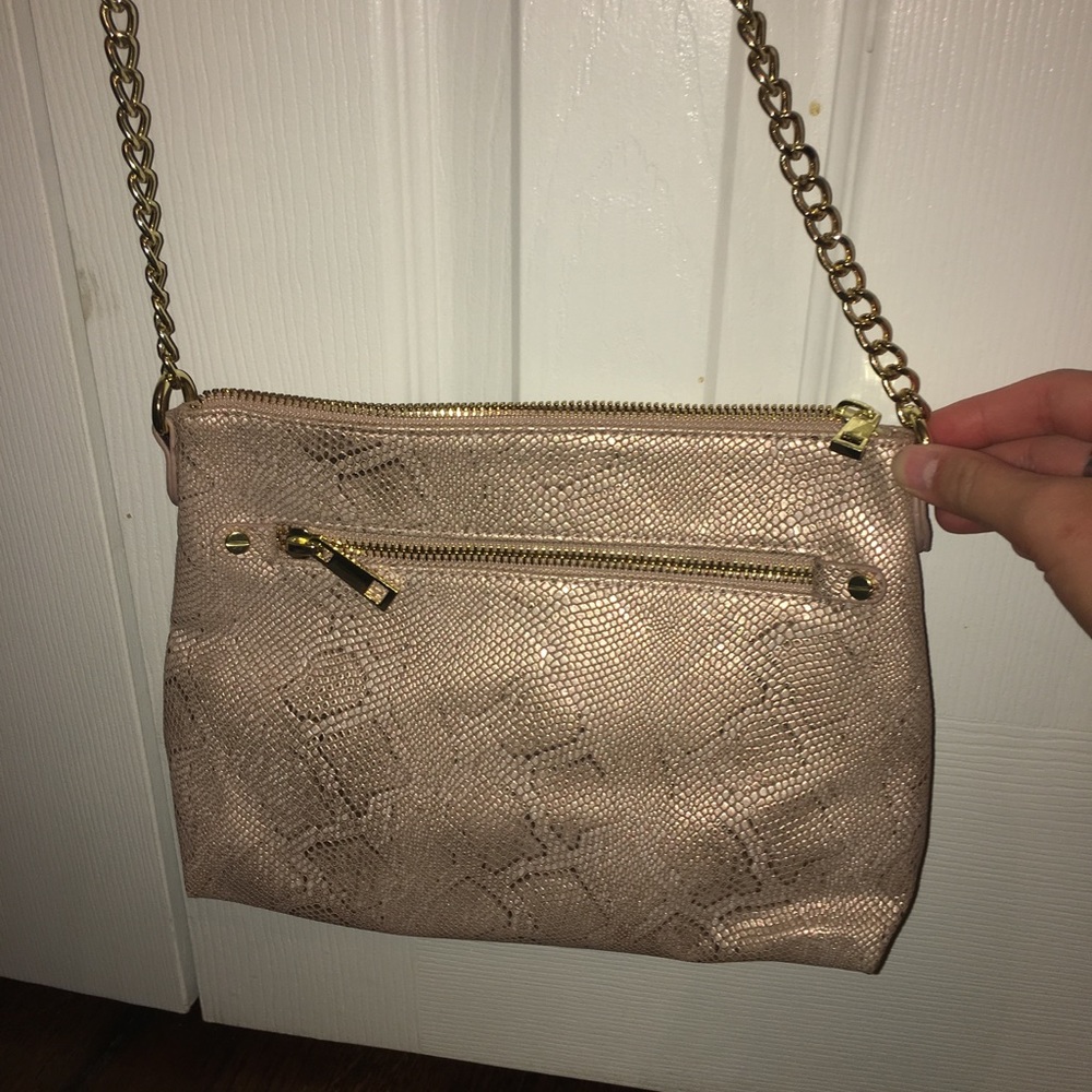Snake skin purse